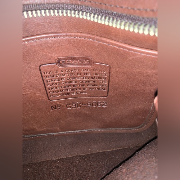 Vintage Coach Mambo Handbag Small Bucket Bag Adjustable Strap Fine Leather - Picture 3 of 11